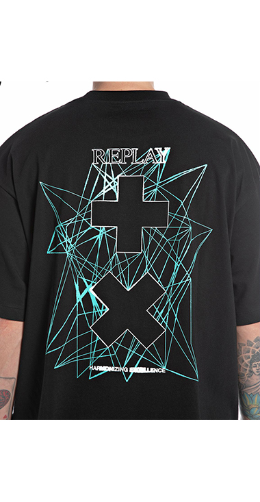 REPLAY X MAR＋IN GARRI&times; コラボTシャツ 詳細画像
